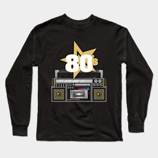 80s Retro Long Sleeve T-Shirt